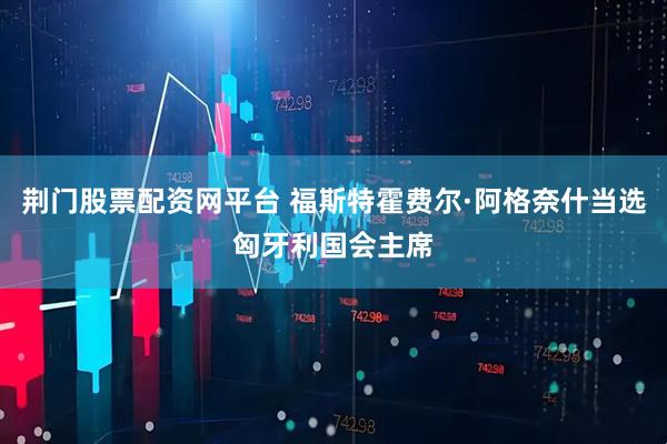 荆门股票配资网平台 福斯特霍费尔·阿格奈什当选匈牙利国会主席
